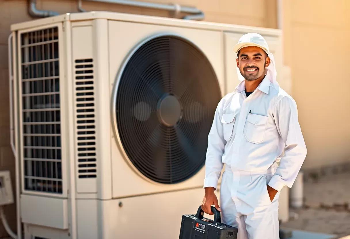 التكييف المركزي - صورة مشروع 3 في الرياض