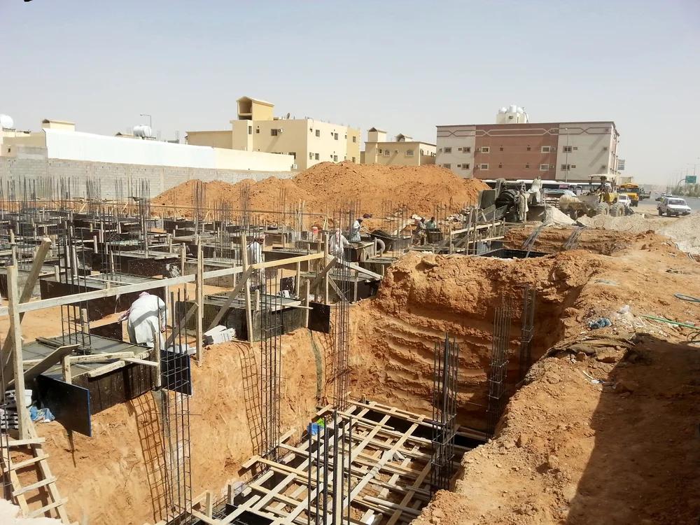 الحفر والأساسات - صورة مشروع 5 في جدة