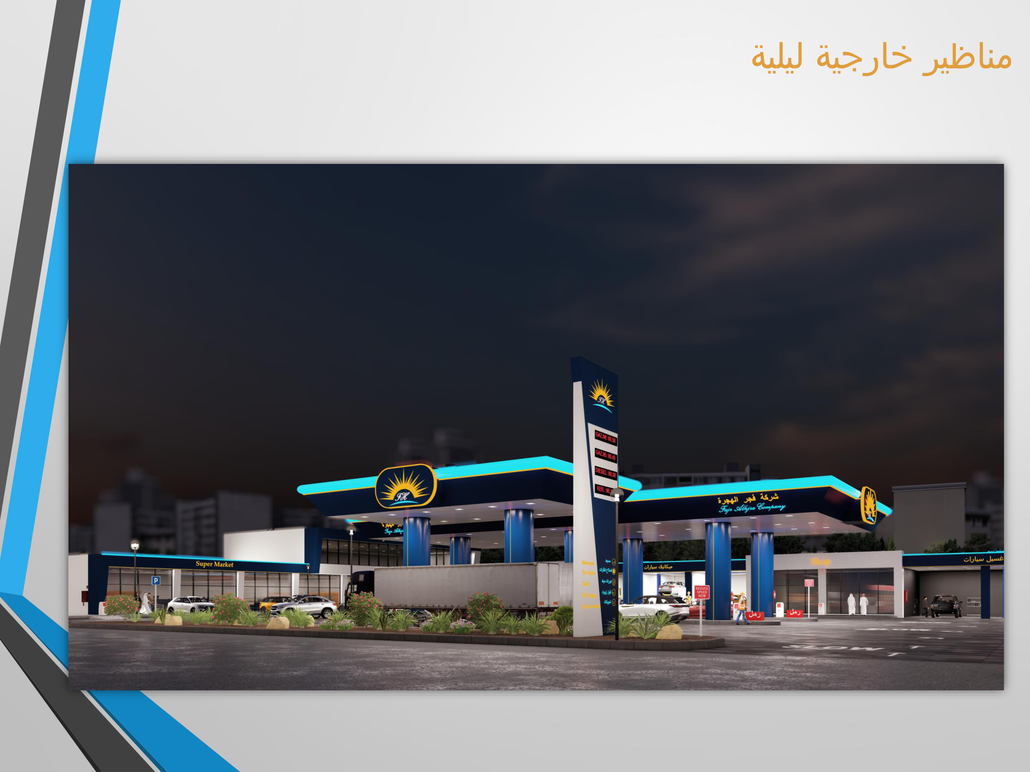 إدارة وتشغيل محطات الوقود