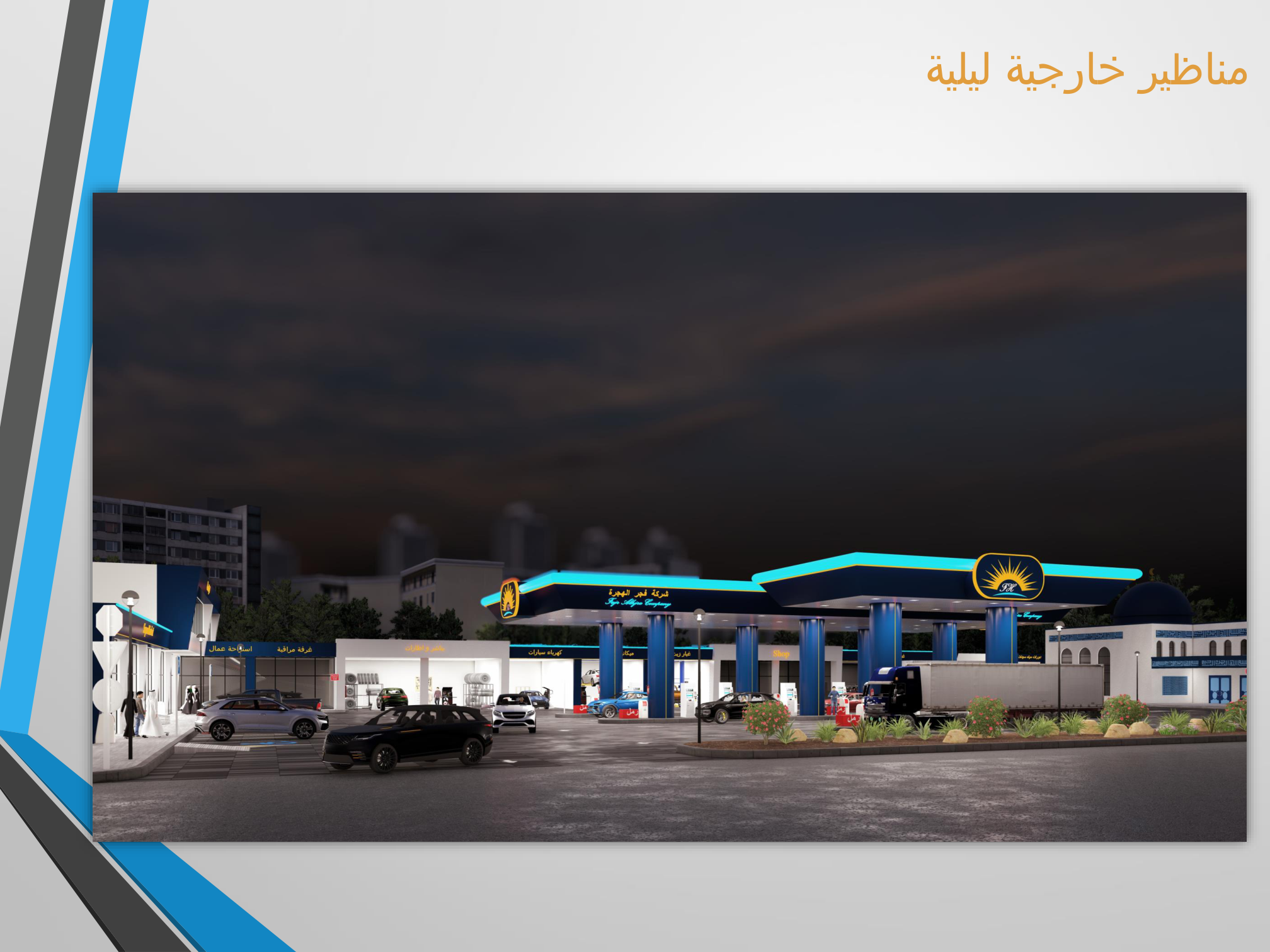 إدارة وتشغيل محطات الوقود
