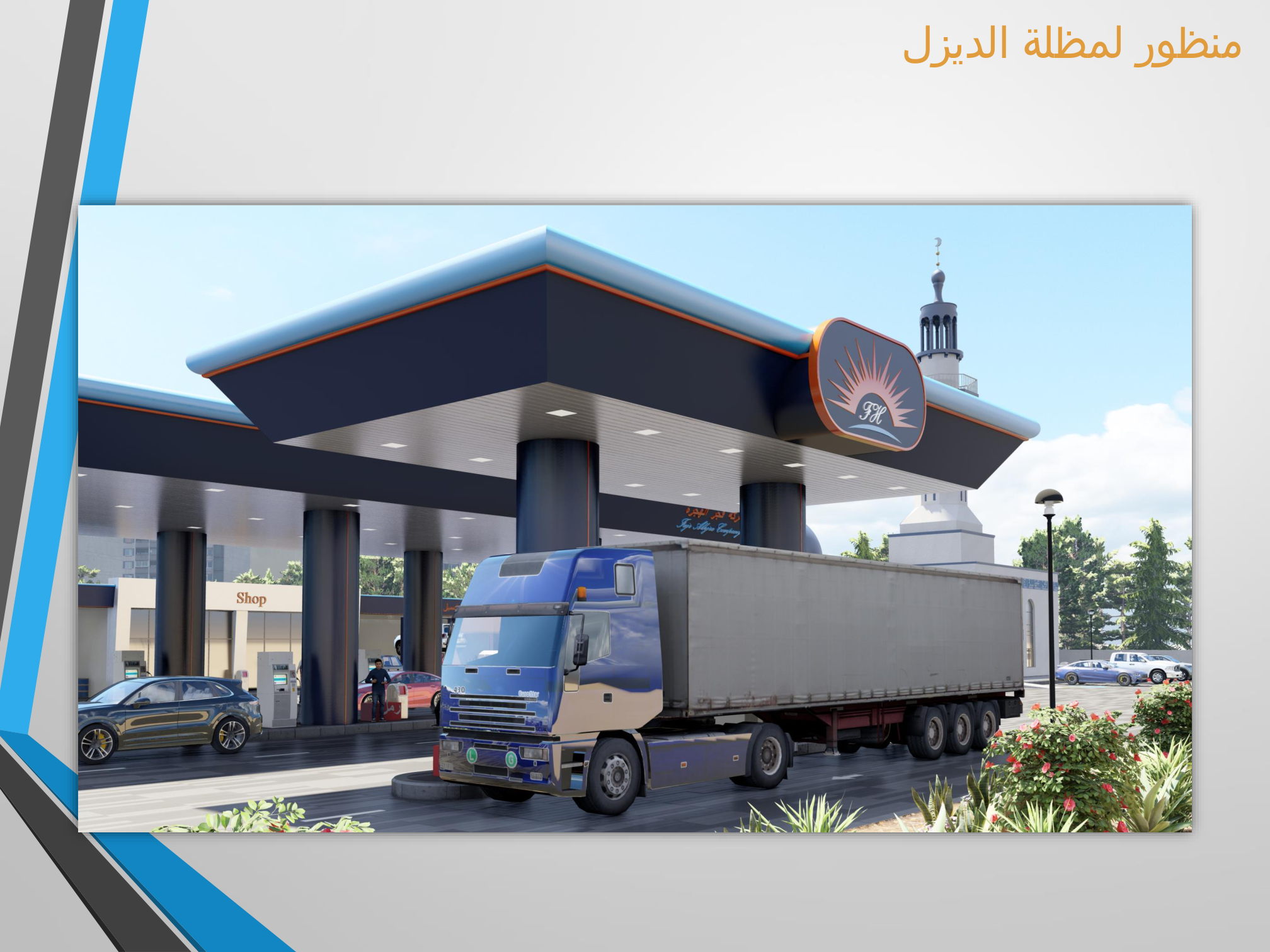تطوير محطات الطرق
